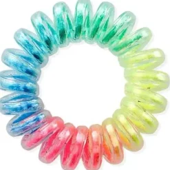 Dessata no-pulling hårsnoddar Rainbow
