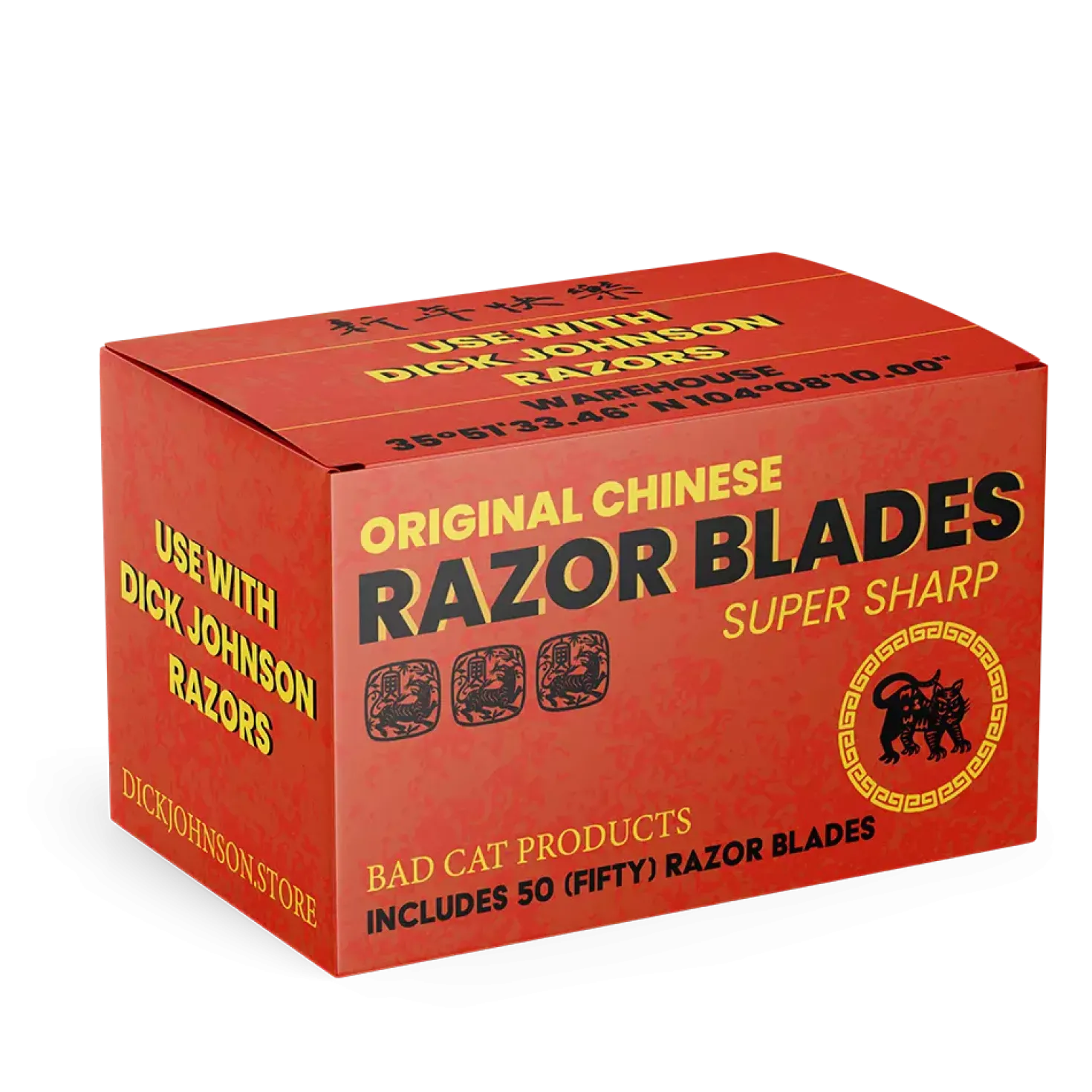 Dick Johnson Razor blades
