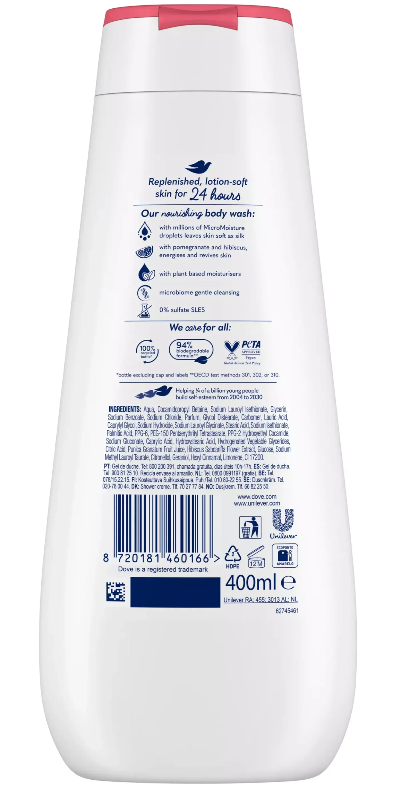 Dove Shower Gel Reviving 400 ml