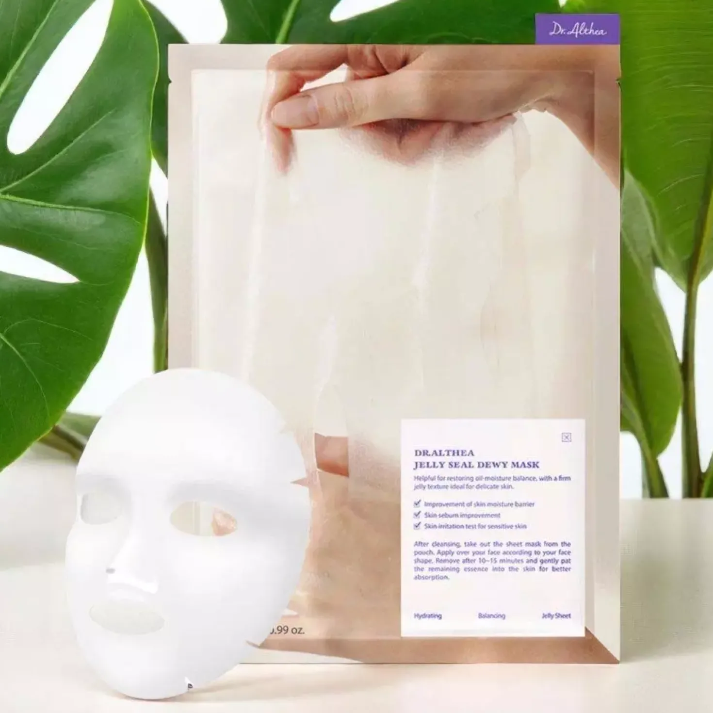 Dr. Althea Jelly Seal Dewy Mask