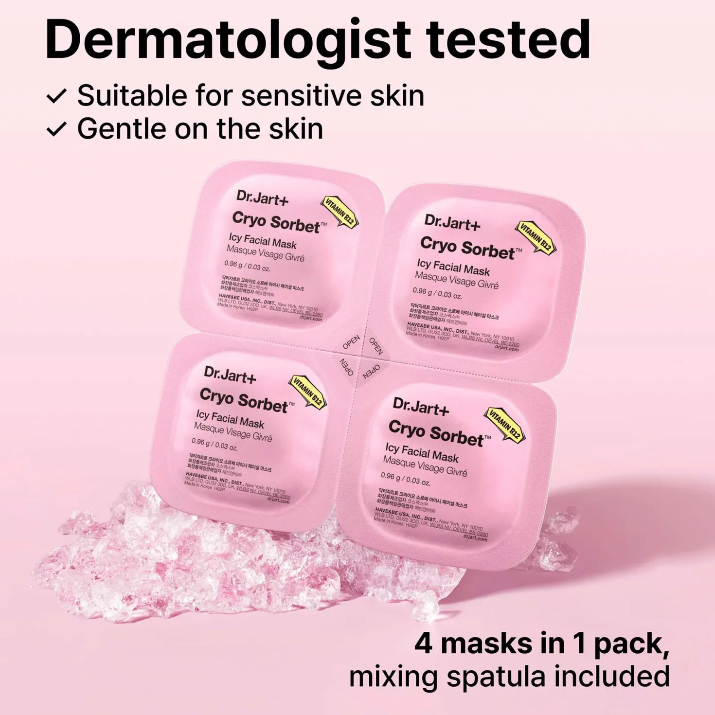 Dr.Jart+Cryo Sorbet Icy Facial Mask 3 g