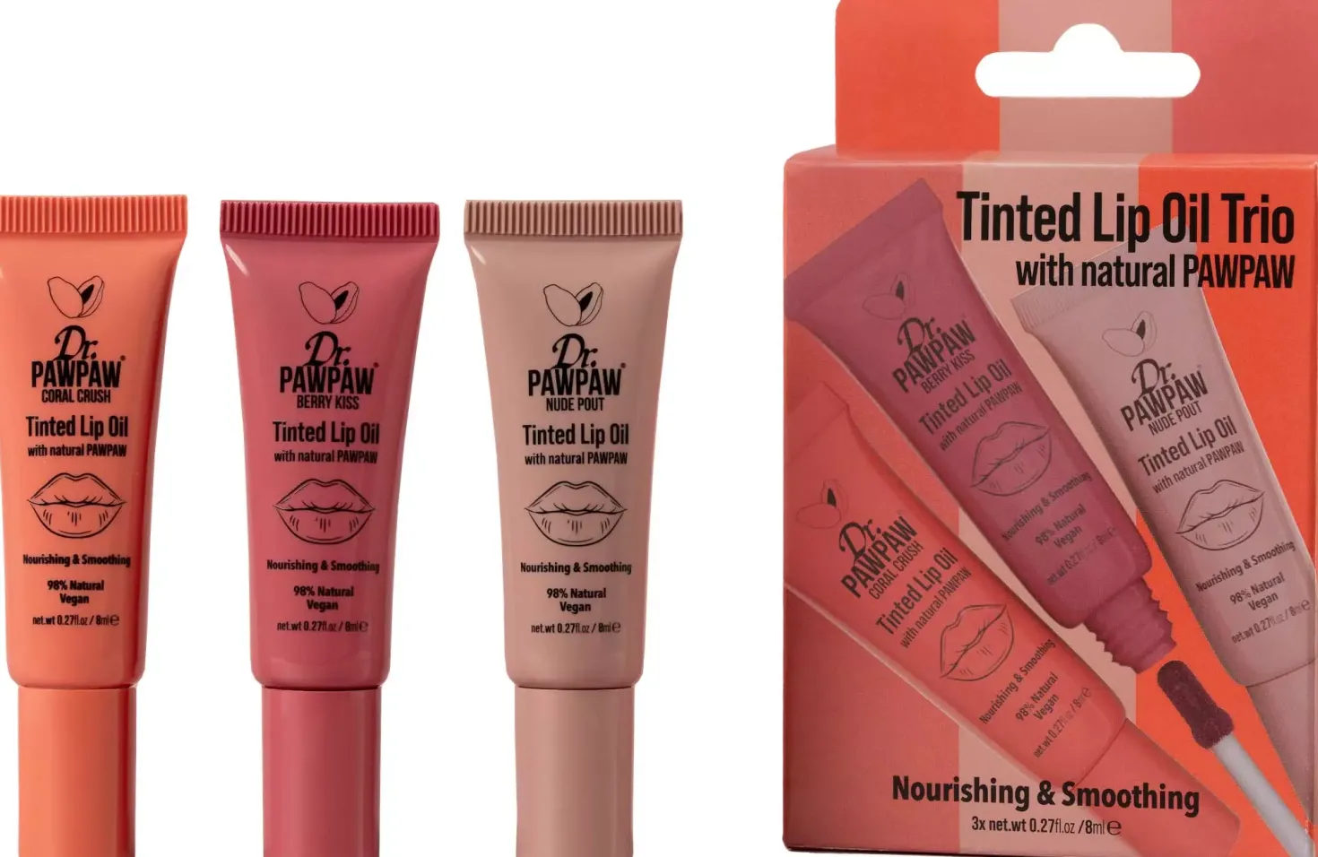 Dr. PawPaw Lip Oil Trio