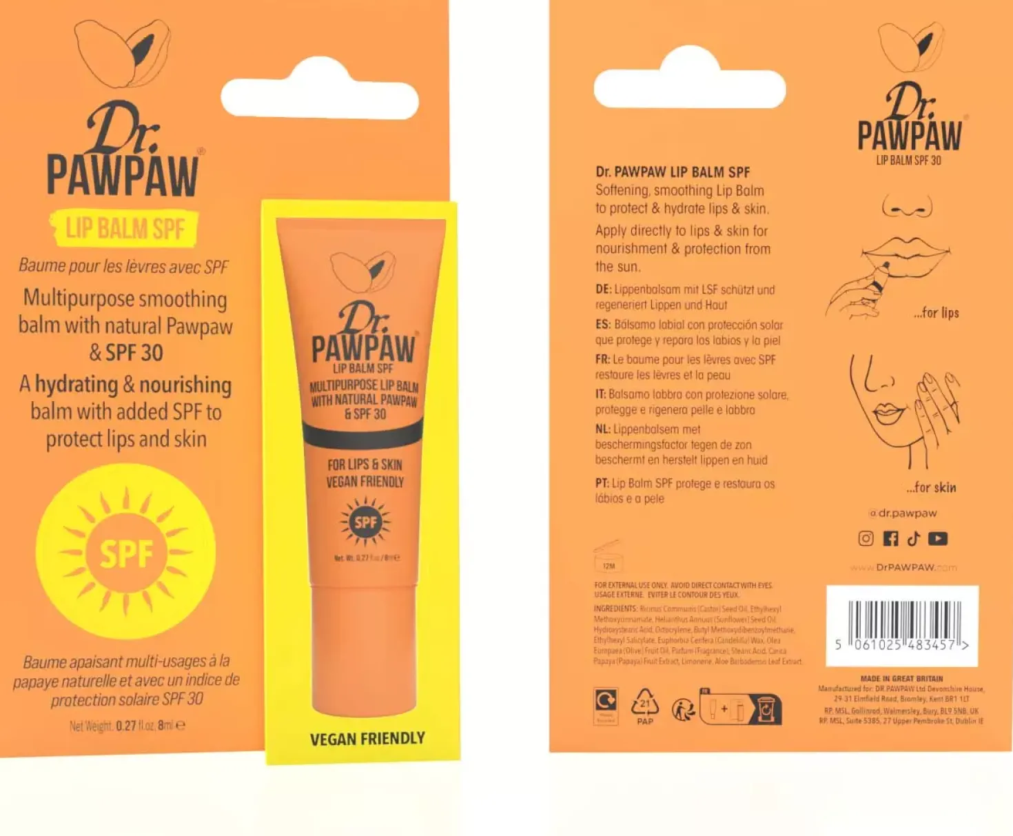 Dr. PawPaw SPF 30 Balm 10 ml