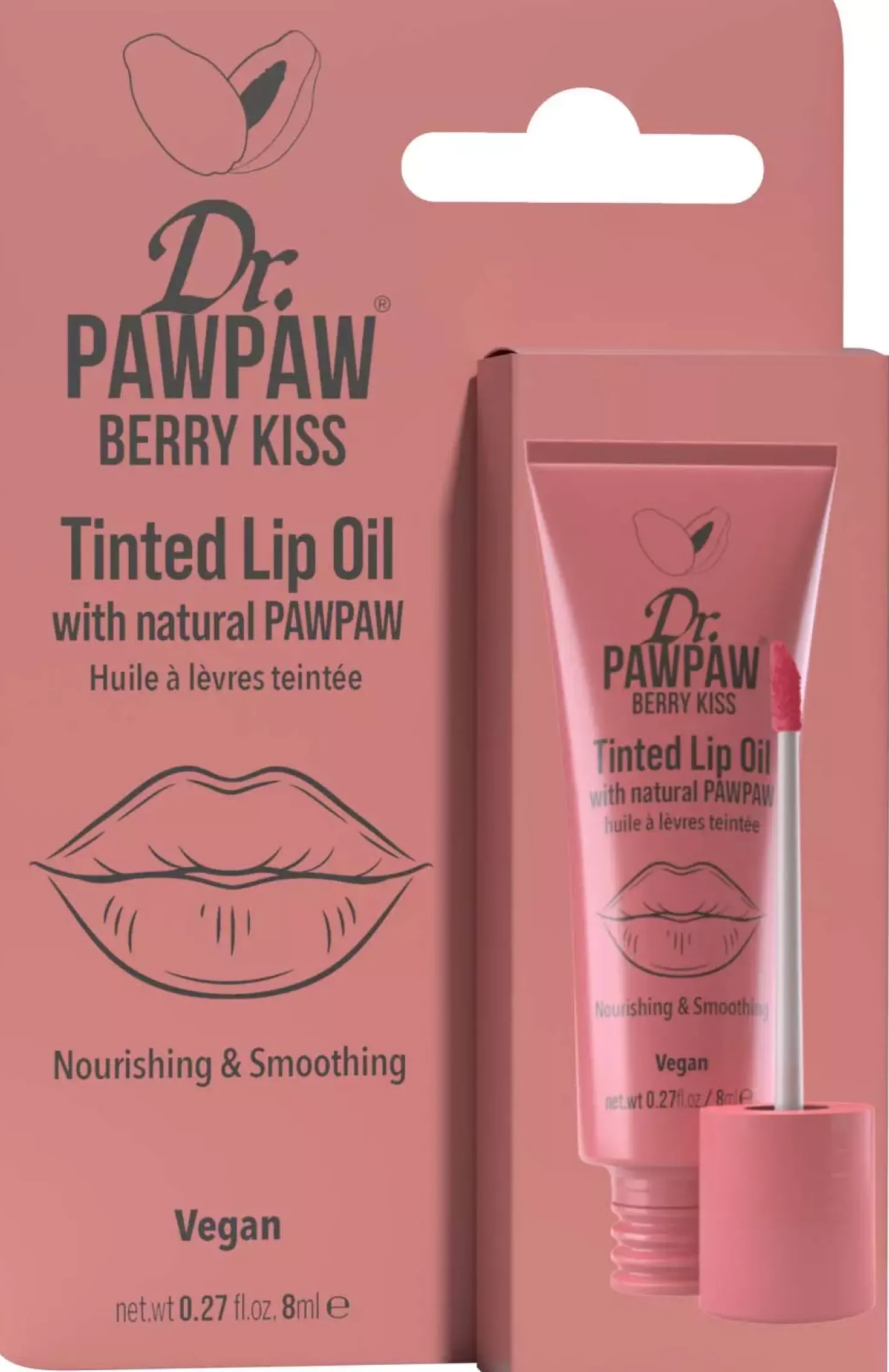 Dr. PawPaw Tinted Lip Oil Berry Kiss Berry Kiss