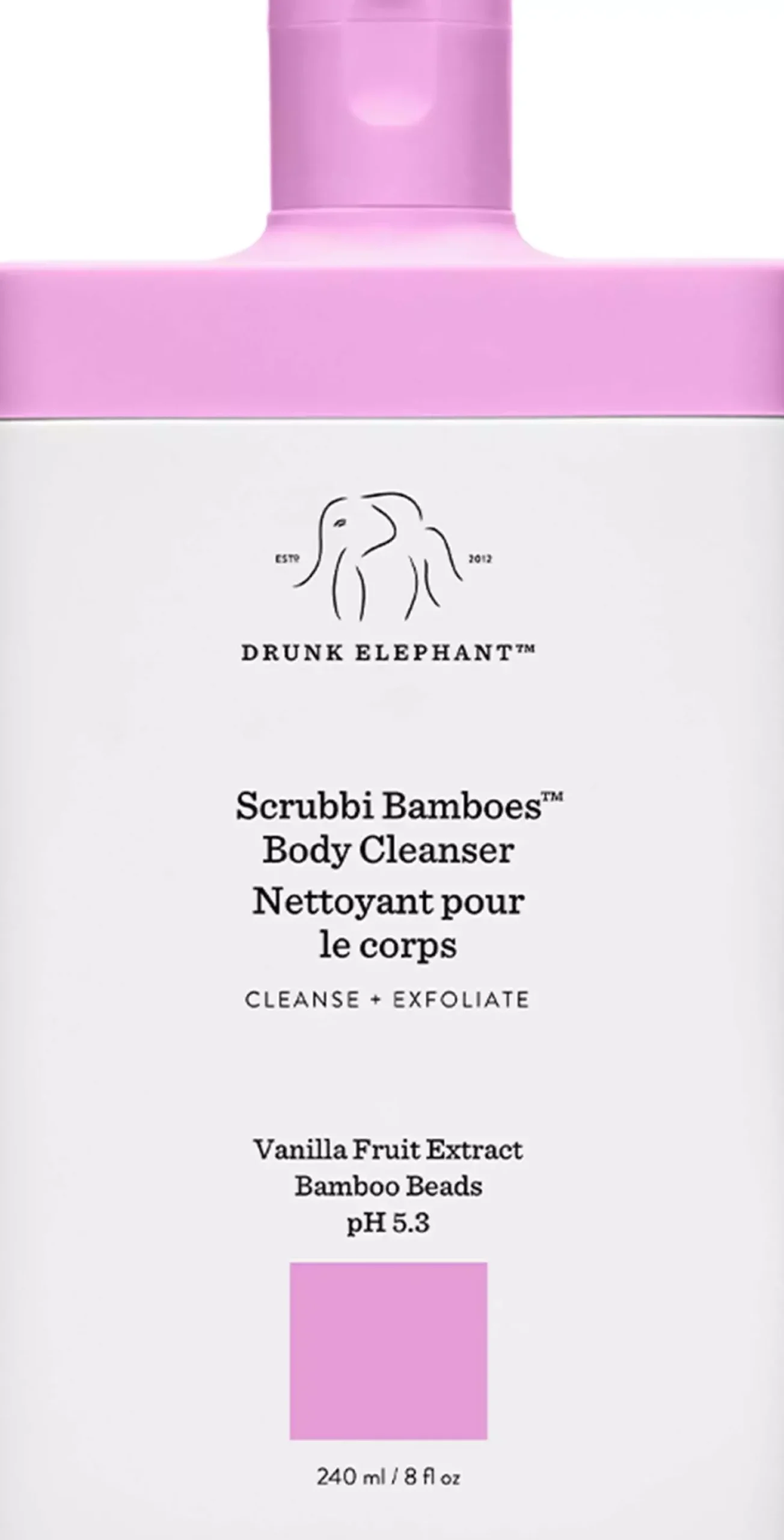 Drunk Elephant Scrubbi Vanilla Body Cleanser 240 ml