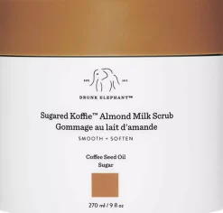 Drunk Elephant Sugared Koffie Almond Milk Body Scrub 300 ml