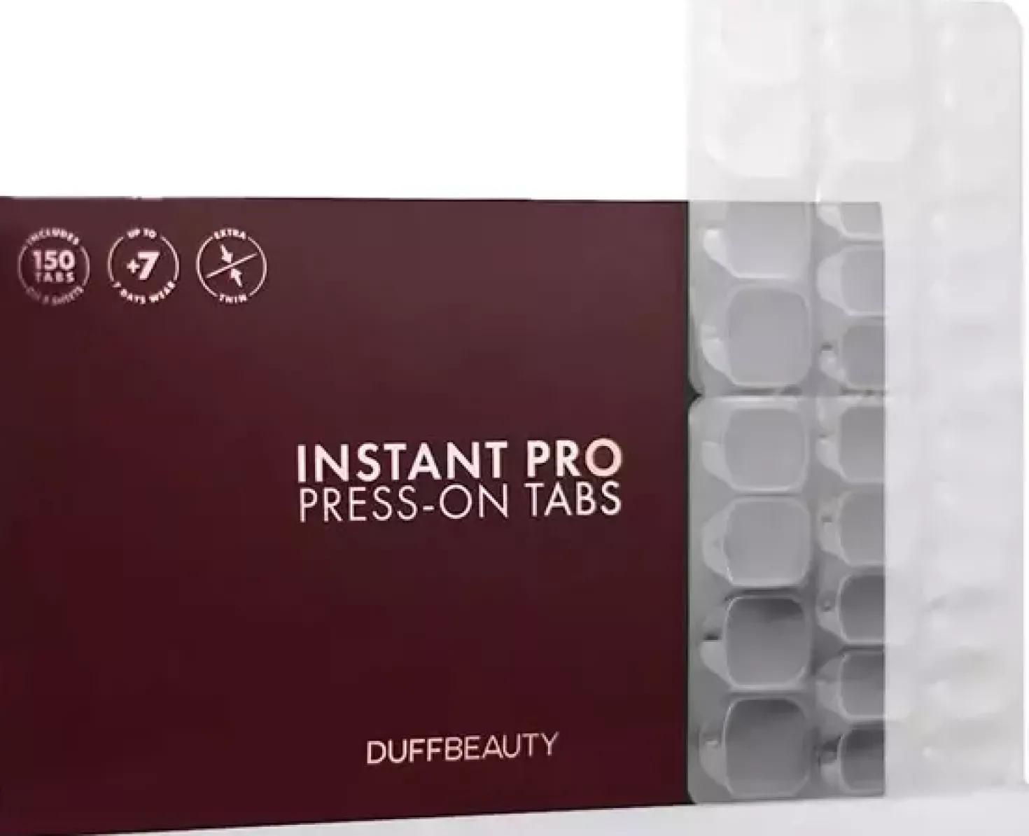 DUFFBEAUTY Instant Pro Press-On Manicure Tabs 5-pack