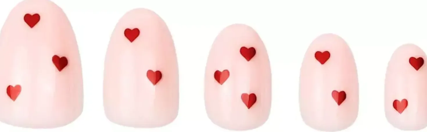 DUFFBEAUTY Instant Pro PressOn Manicure Sweetheart Short Almond