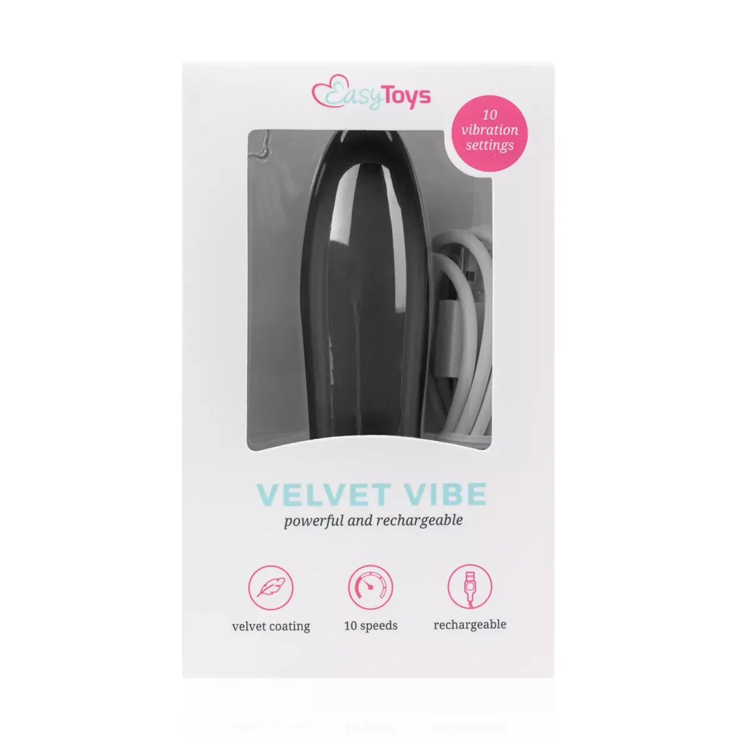 EasyToys Rechargeable Bullet Vibrator