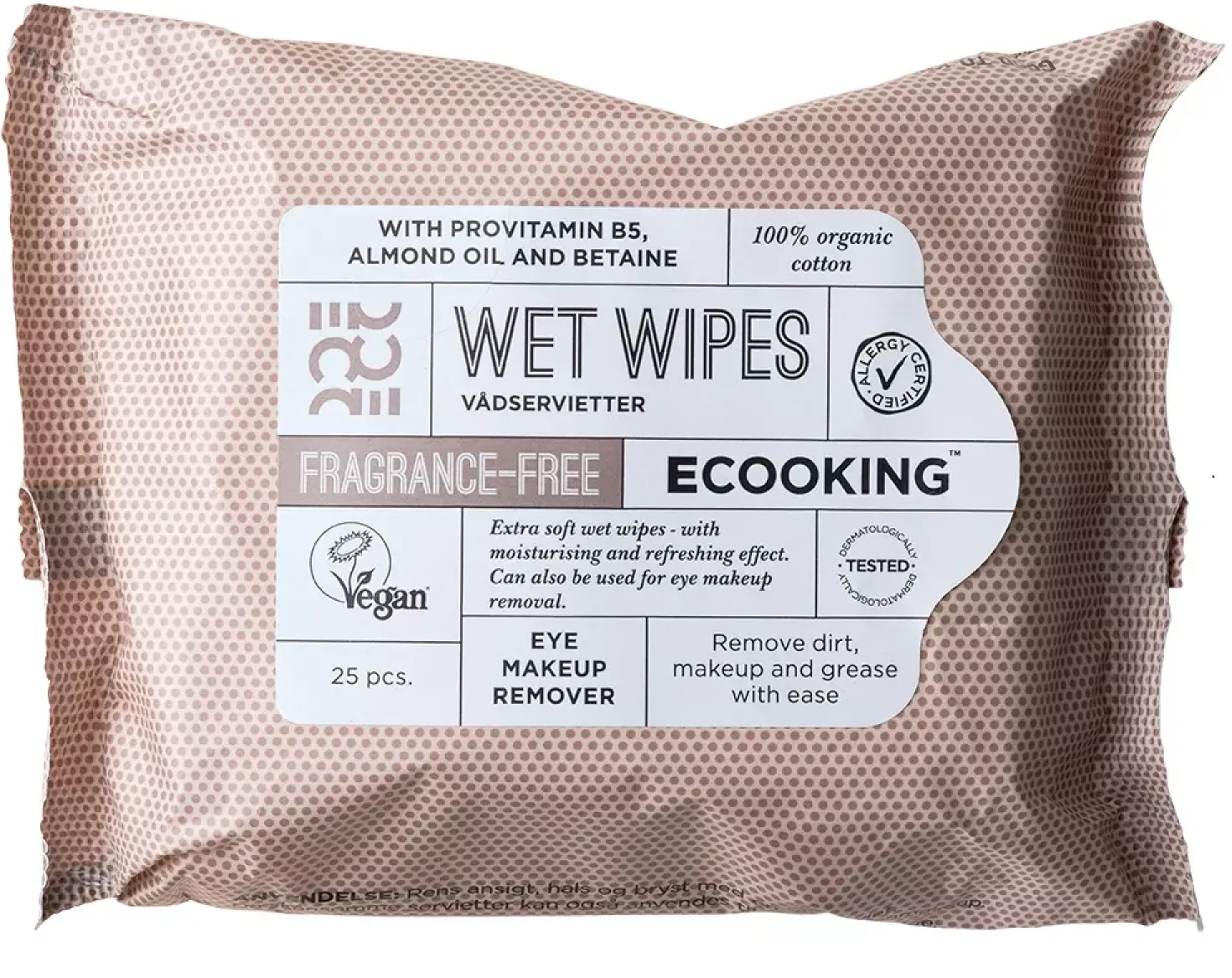 ECOOKING Wet Wipes Fragrance Free