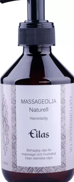 Eilas Naturkosmetik Massageolja Naturell 260 ml
