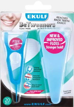 EKULF BeTweeners Floss Picks 20 Pcs