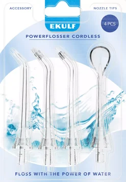 EKULF PowerFlosser Premium Refill 4 stk