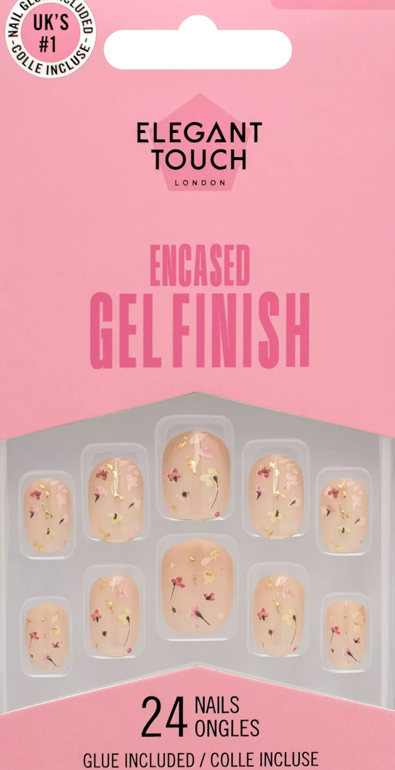 Elegant Touch Gel Finish Encased Gel Forever Flowers