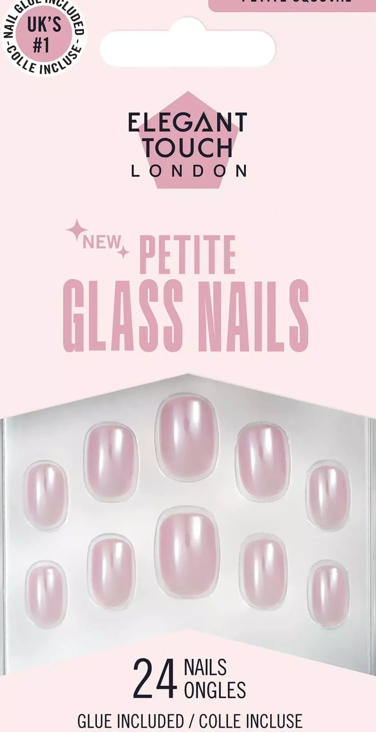 Elegant Touch Petite Nails Sugar Snow