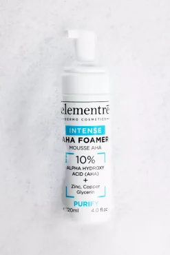 elementrē Aha Foamer Intense Cleanser 10% Alpha Hydroxy Acid 120 ml