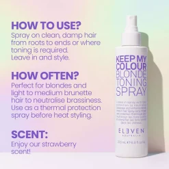Eleven AustraliaVelvet Keep My Colour Blonde Toning Spray 200 ml