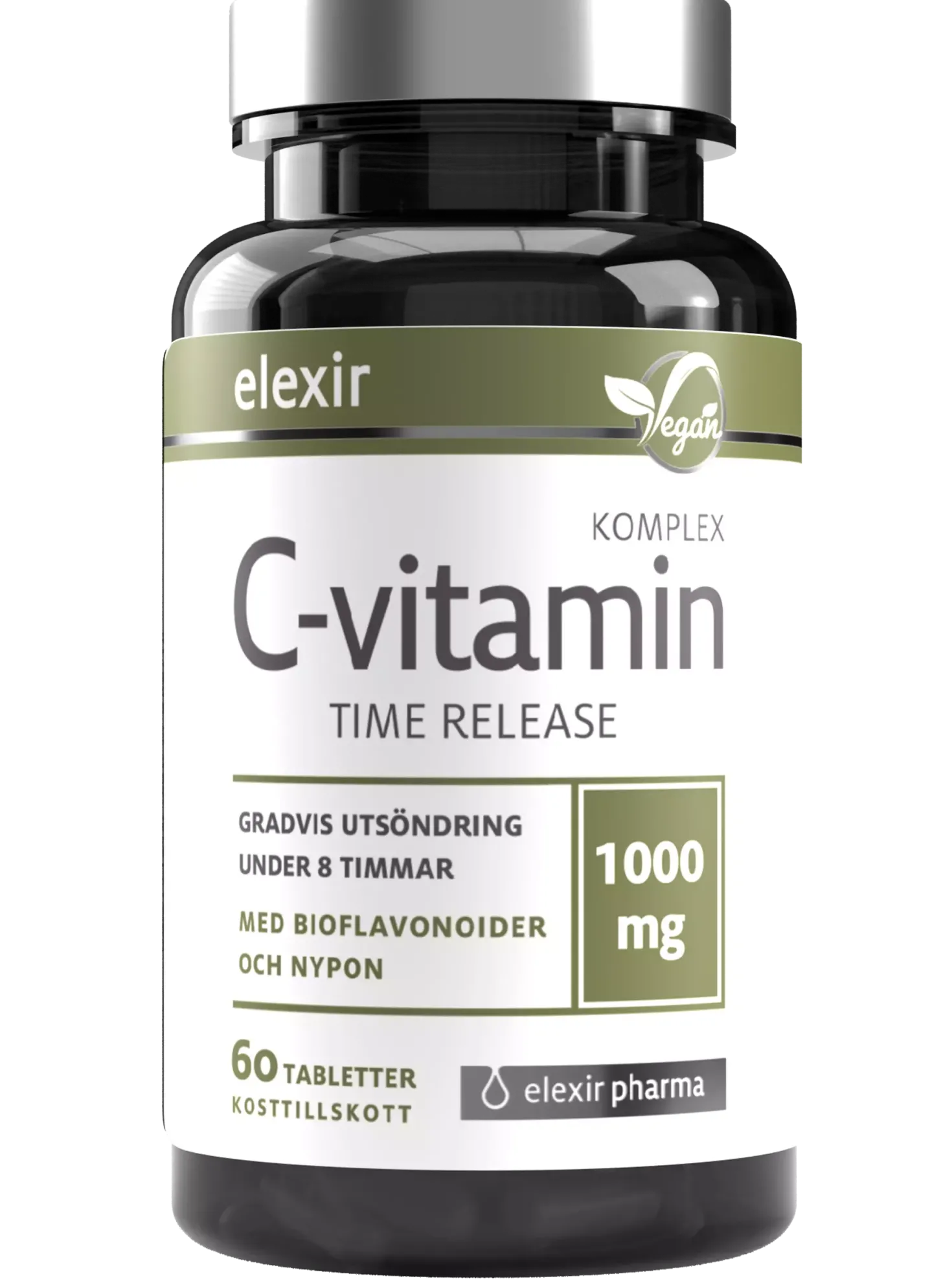 Elexir Pharma C-Vitamin Time release 60 stk