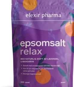 Elexir Pharma Epsomsalt Relax 1000 stk