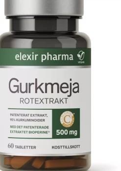 Elexir Pharma Gurkmeja 60 stk