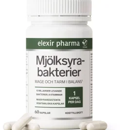 Elexir Pharma Mjölksyrabakterier 60 stk