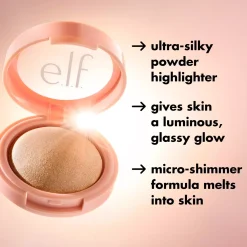 e.l.f. Halo Glow Silky Powder Highlighter Prosecco Poppin'