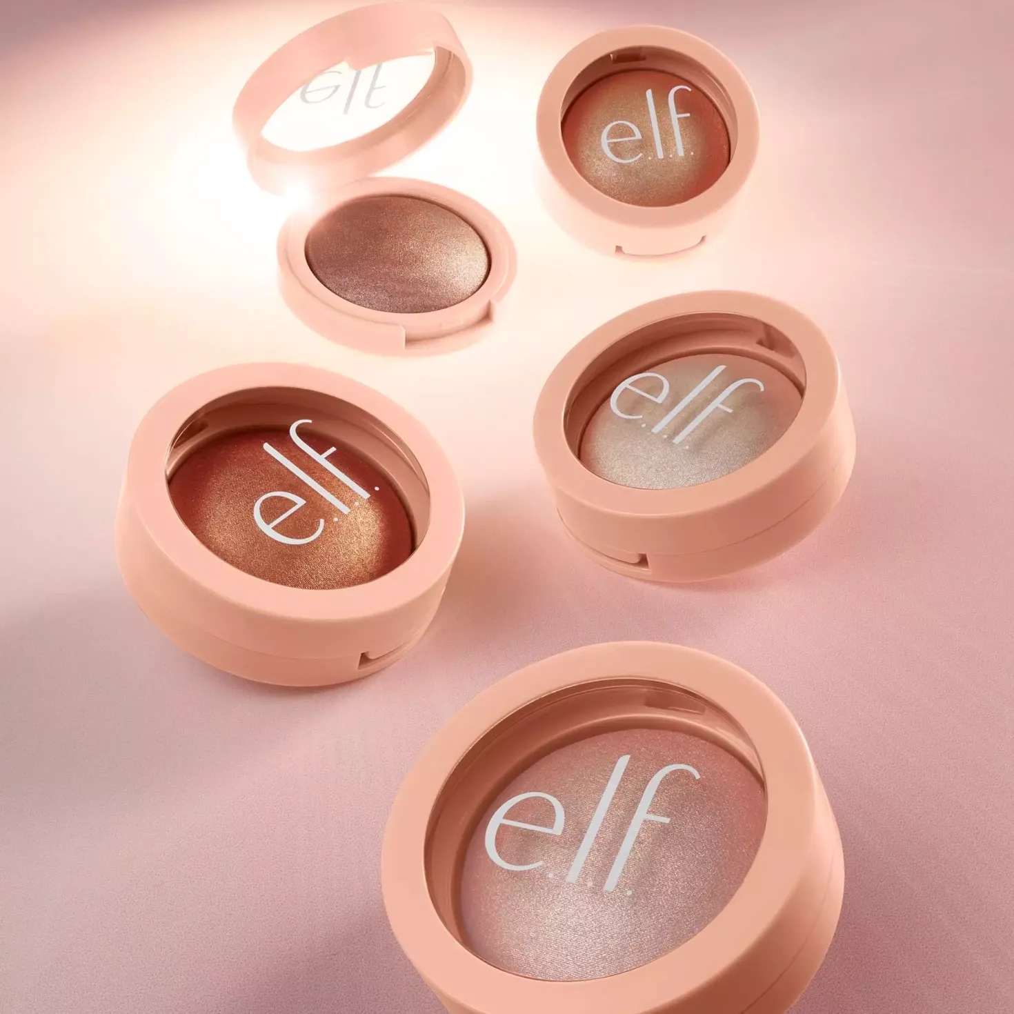 e.l.f. Halo Glow Silky Powder Highlighter Prosecco Poppin'