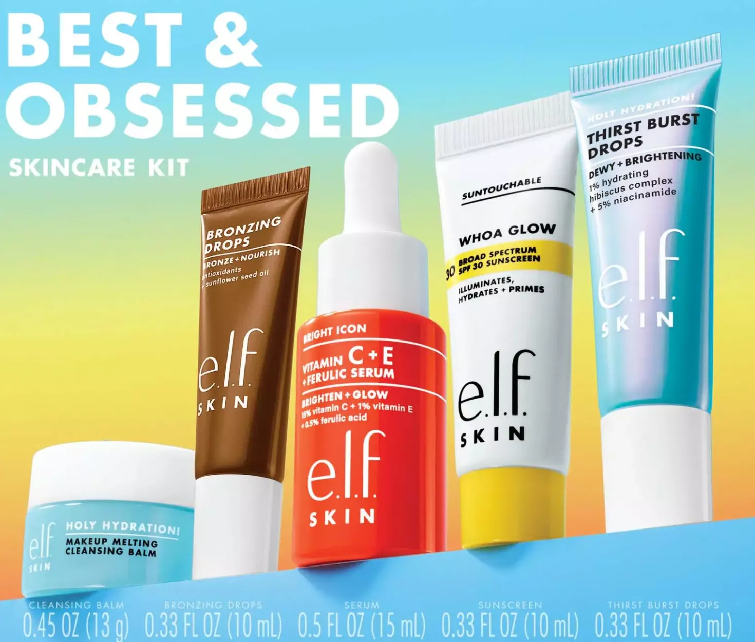 e.l.f. Holy Hydration! Minis Kit