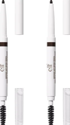 e.l.f. Instant Lift Brow Pencil 2-Pack Deep Brown