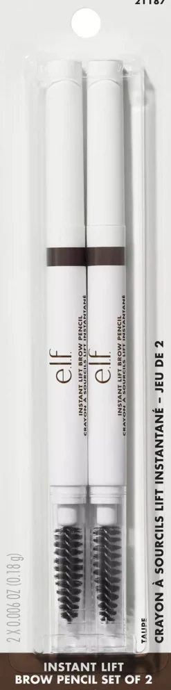 e.l.f. Instant Lift Brow Pencil 2-Pack Taupe