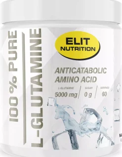 Elit Nutrition ELIT 100% Pure L-glutamine Natural 300 g
