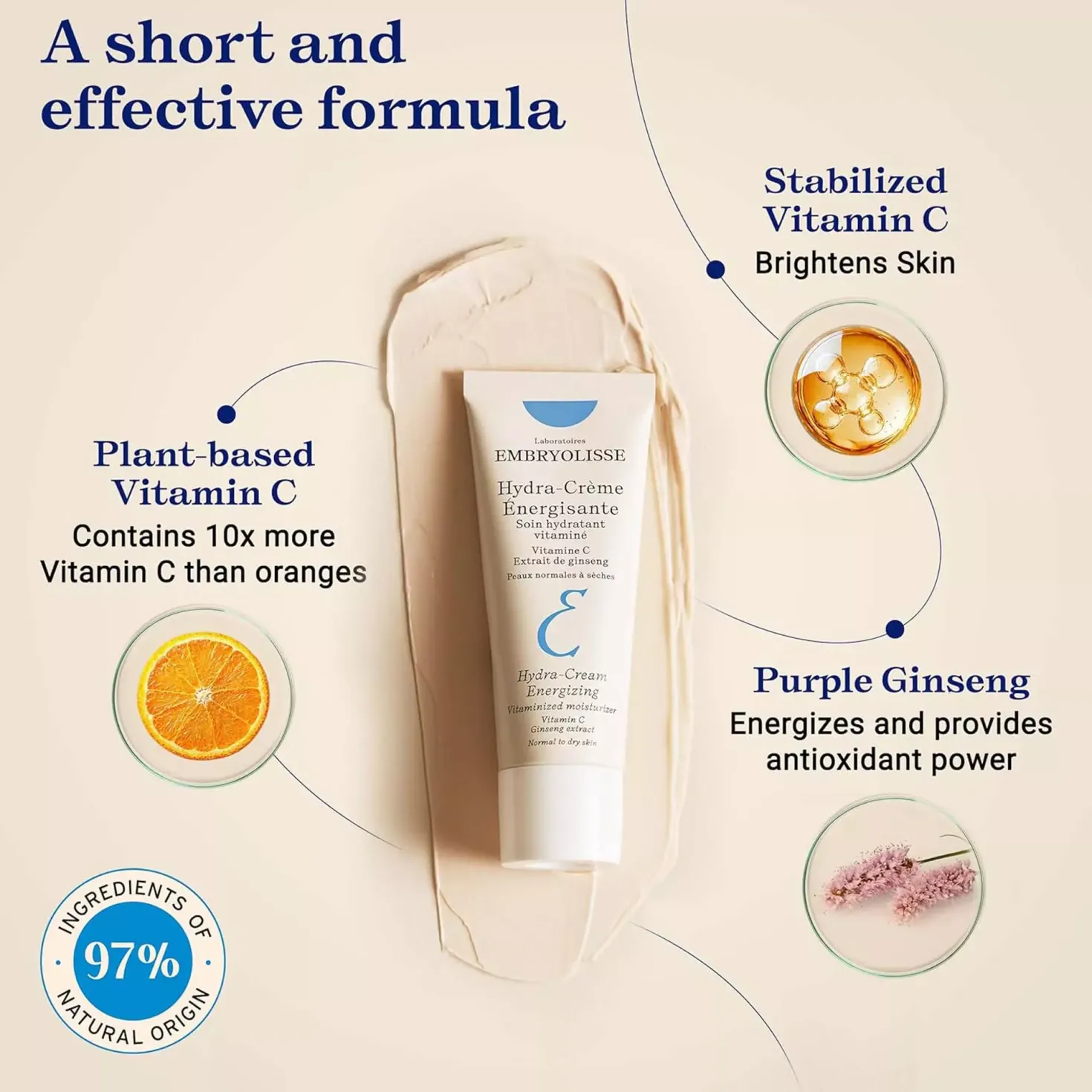 Embryolisse Hydra-Cream Energizing 40 ml