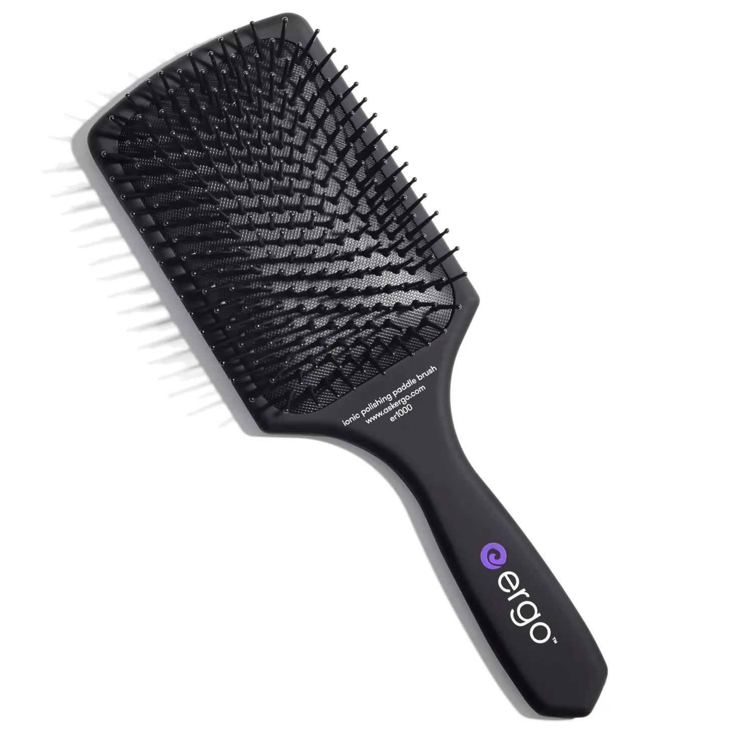 Ergo Er1000 Ionic Polishing Paddle Hair Brush