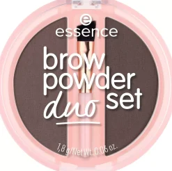 essence Brow Powder Duo Set 03 Dark