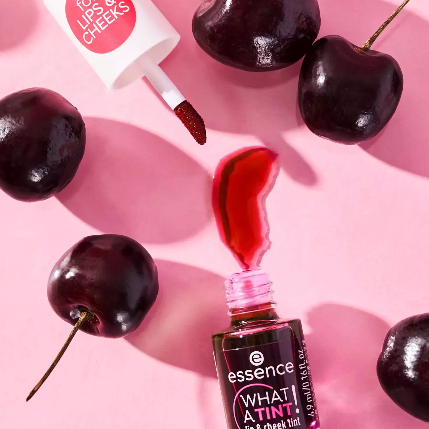 essence What A Tint! Lip & Cheek Tint 01 Kiss From A Rose