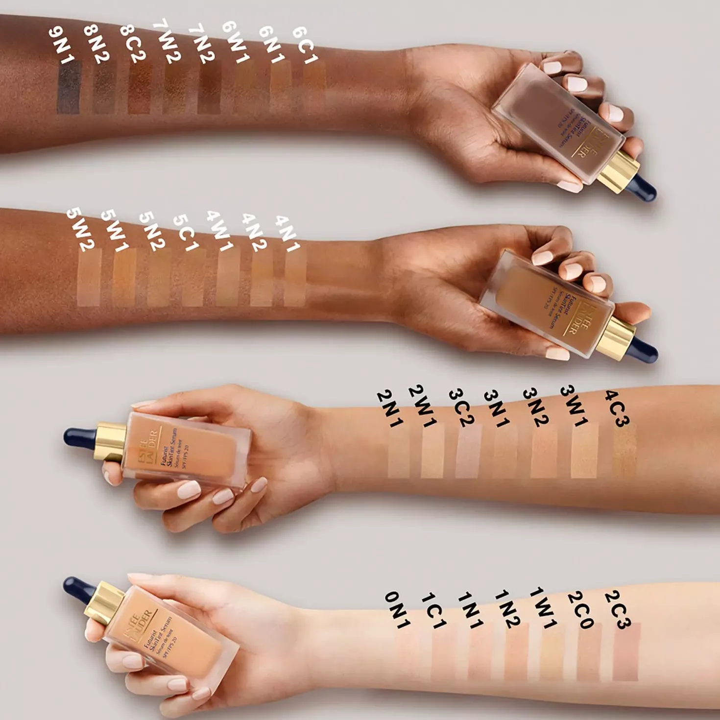 Estée LauderFuturist Skintint Serum Foundation SPF20 1N2 Ecru