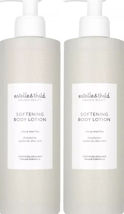 Estelle&Thild Organic BeautyCitrus Menthe Softening Body Lotion 2 x 400 ml