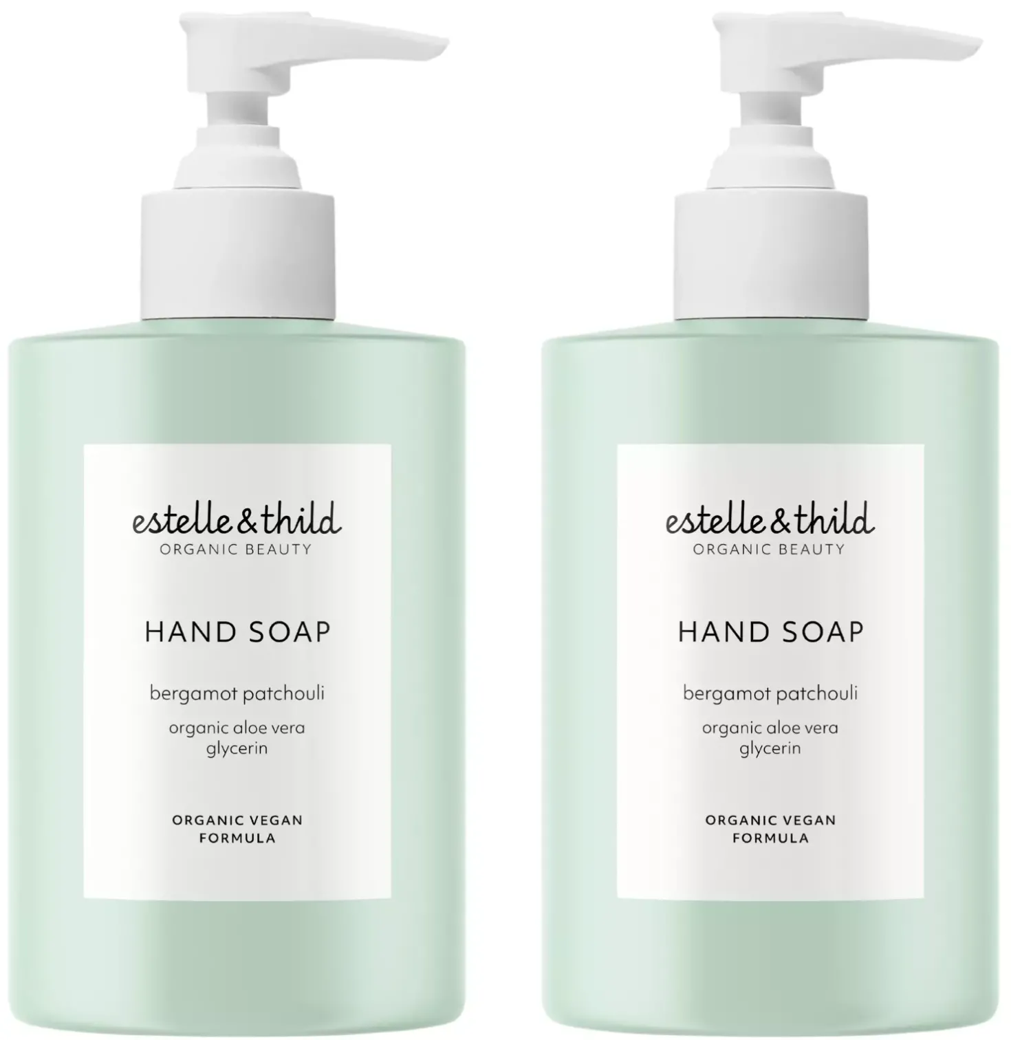 Estelle&Thild Organic BeautyBergamot & Patchouli Hand Soap 2 x 250 ml