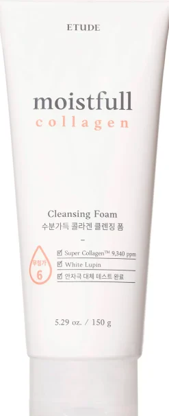 EtudeMoistfull Collagen Cleansing Foam 150 g