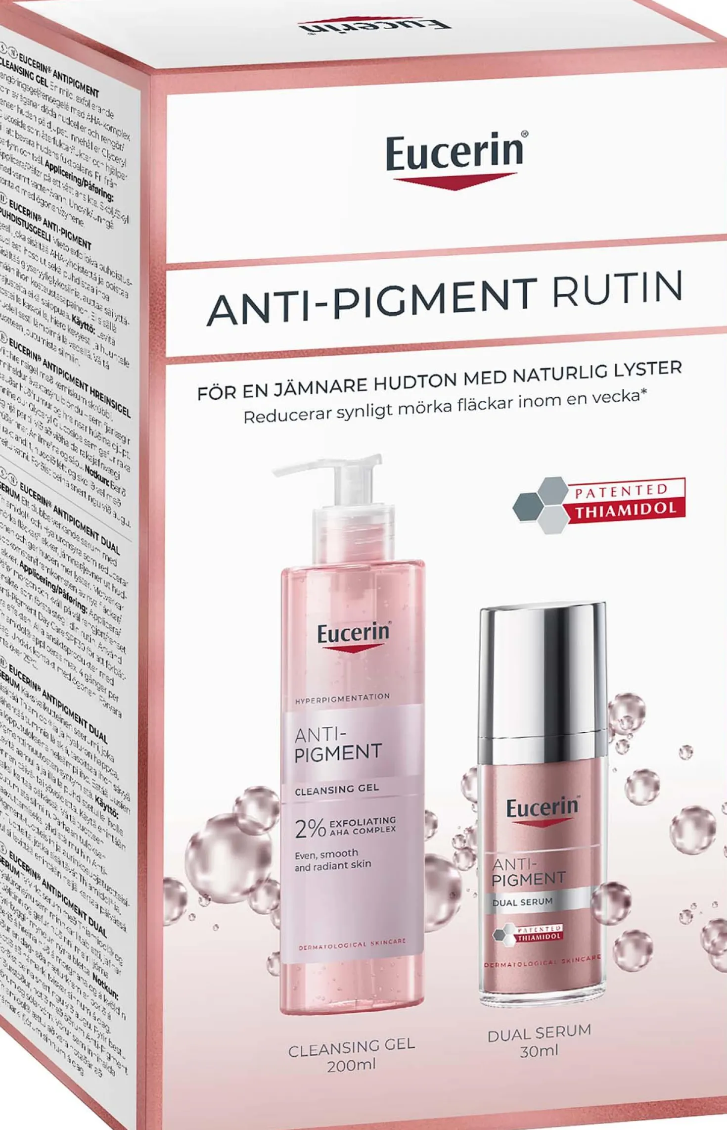 EucerinAnti-Pigment Cleansing Gel + Dual Serum Gift Set 230 ml