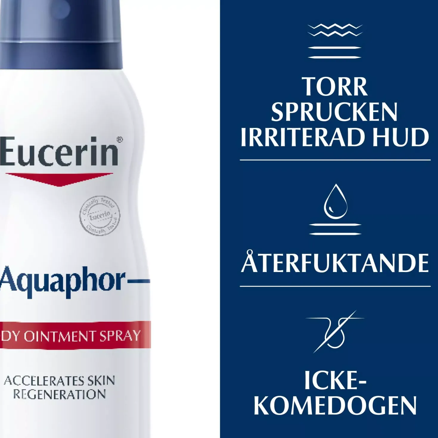 EucerinAquaphor Body Ointment Spray 250 ml