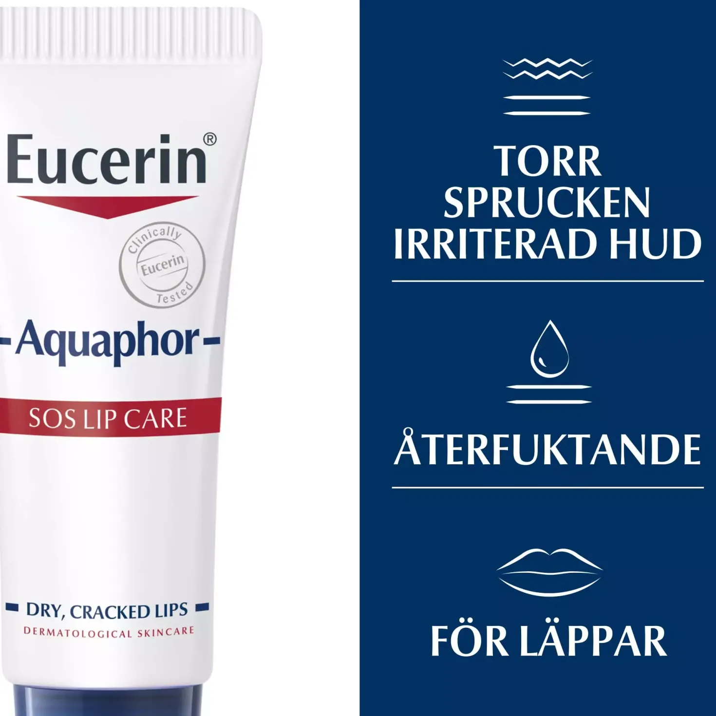 Eucerin Aquaphor Sos Lip Care 10 ml