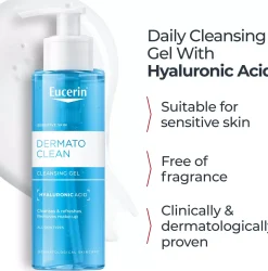 Eucerin Dermatoclean Cleansing Gel 200 ml