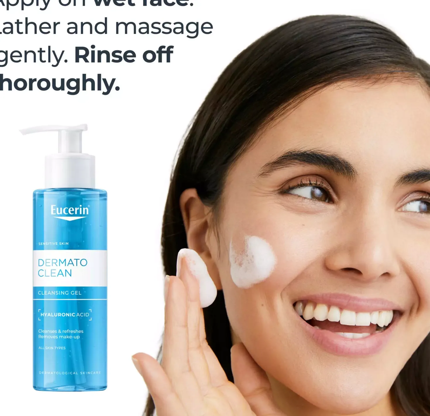 Eucerin Dermatoclean Cleansing Gel 200 ml