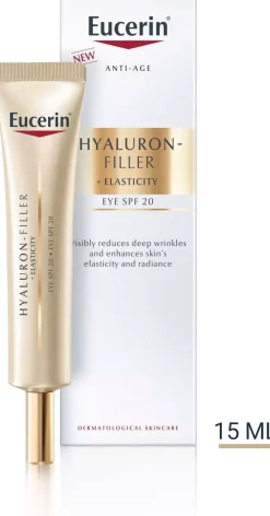 Eucerin Hyaluron-Filler + Elasticity Eye Cream SPF20 15 ml