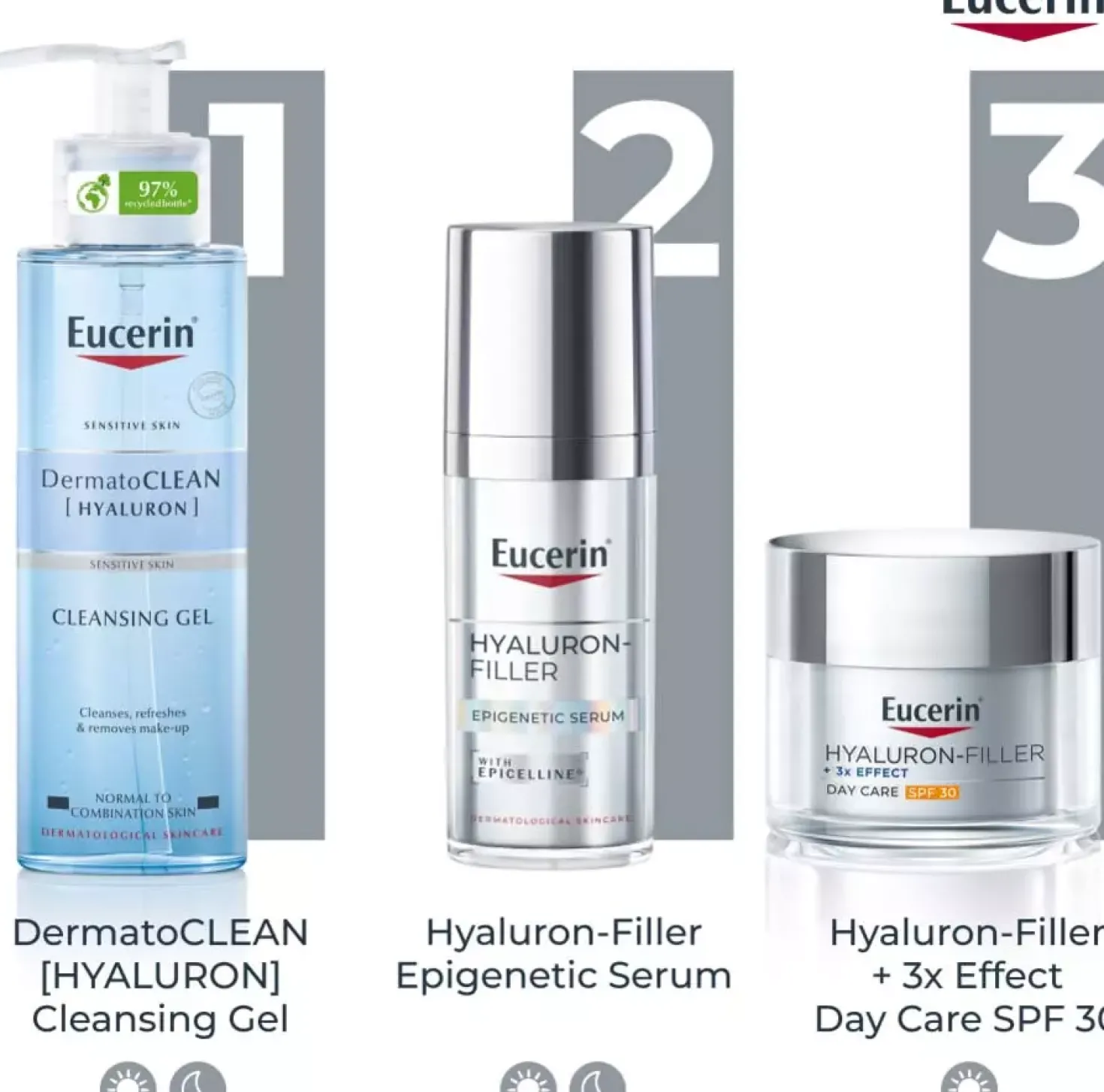 EucerinHyaluron-Filler +3x Effect Day Cream SPF30 Refill 50 ml
