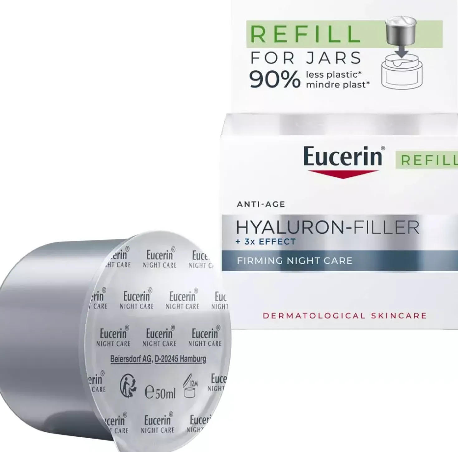 EucerinHyaluron-Filler +3x Effect Firming Night Care Refill 50 ml