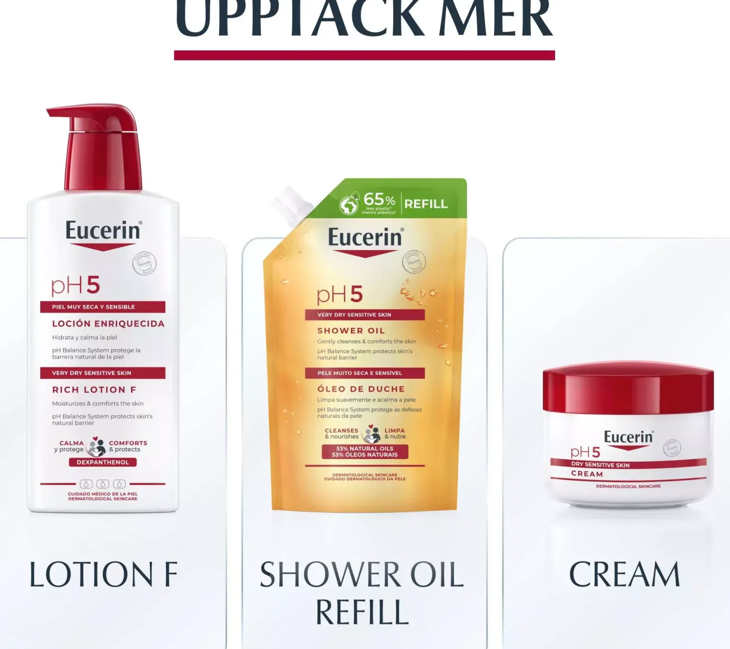 EucerinpH5 Shower Oil parfym 400 ml