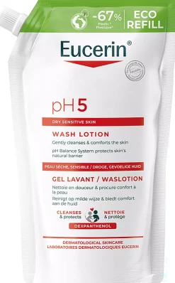 EucerinpH5 Washlotion Refill Parfymert 400 ml