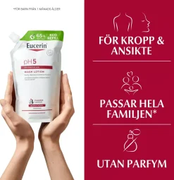 EucerinpH5 Washlotion Refill oparfymerad 400 ml